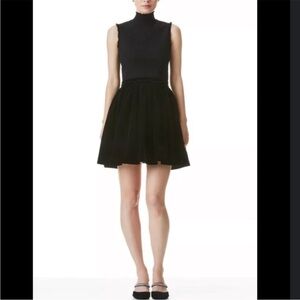 Alice + Olivia Black Sleeveless Dress